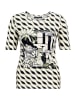 Betty Barclay Basic Shirt mit Print in Beige/Dark Blue