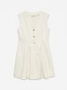 Vero Moda Jeanskleid in Ecru