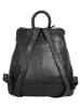 X-ZONE Rucksack echt Leder in schwarz