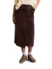 Marc O'Polo DENIM Wickel-Cordrock regular in Espresso Brown