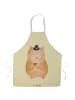Mr. & Mrs. Panda Schürze Hamster Hut ohne Spruch in Gelb Pastell