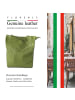 Florence Leder Shopper, Schultertasche Florence Tasche olivgrün ca. 28cm
