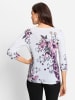 WITT WEIDEN Pullover in ecru-orchidee-bedruckt