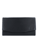 Esquire New Silk Geldbörse Leder 18 cm schwarz