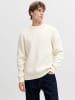 Jack & Jones Strickpullover in Cloud Dancer
