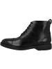 Clarks Schnürboots Aldwin Cap in schwarz