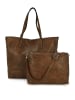 Harpa Shopper SLOAN in chocolate brown