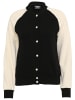 Urban Classics College Jackets in black/whitesand