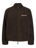 Jack & Jones Teddyfell Jacke in Chocolate Brown