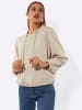creation L Sweatshirt in sand-silberfarben