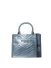 Marc Ellis Handbag in BLUE AND SILVER