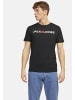 Jack & Jones Kurzarmshirts 3er Pack in black-multi-Black-White-Navy