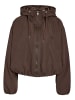 Noisy may Jacke mit Kapuze in Chocolate Brown