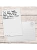 Mr. & Mrs. Panda Postkarte Tut mir Leid, ich... mit Spruch in Weiß