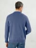 Sieh an! Strickjacke in mittelblau