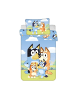 Bluey Happy Family Kinderbettwäsche Kindergarten