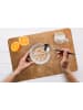 OnlyWow Platzset - Tischset (6-teilig) Cognac, abwaschbar