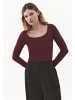 OXXO Carmenshirt CHOCOLATE TRUFFLE