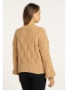 faina Strickjacke in Kamel