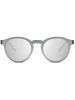 styleBREAKER Mono Sonnenbrille in Schwarz / Silber verspiegelt