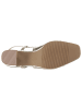 Aniston SHOES Riemchensandalette in goldfarben