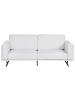 Beliani 3-Sitzer Sofa IDRE in Weiß/Schwarz - (W) 202 x (H) 81 x (L) 80 cm