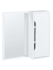 Beliani Bad-Spiegelschrank PALMAS in Weiß - (W) 60 x (H) 60 x (L) 16 cm