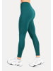 SMILODOX Leggings Adrielle Pocket Seamless in Dunkelgrün