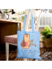 Mr. & Mrs. Panda Tote Bag Jurist Herz mit Spruch in Sky Blue