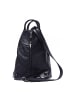 Florence Florence Cityrucksack, Schultertasche Leder schwarz ca. 26cm