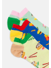 DillySocks Sneakersocken Short Foodie Dreams in Grün Balu Türkis Petrol