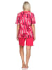 NORMANN Kurzarm Schlafanzug Pyjama Shorty - 85305 in pink