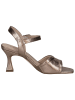 Caprice Sandalette in TAUPE METALLIC