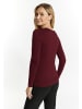 usha BLACK LABEL Damen Strickpullover in Weinrot
