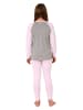NORMANN Schlafanzug langarm Pyjama Pferde - 74821 in grau