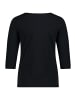 CARTOON Basic Shirt mit Rundhalsausschnitt in Schwarz