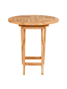 ebuy24 Gartenset Oviedo Natur 70 x 70 cm