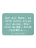 Mr. & Mrs. Panda Notizhalter Spruch Gelassenheit in Krisen mit S... in Meeresbrise