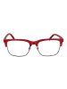 Timberland Herren Optische Fassungen Browline Rot