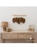 Atmosphera Créateur d'intérieur Duftkerze mit Holzdochten INU, 580 g in Gold, 18 cm
