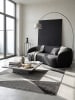 KADIMA DESIGN Teppich Niederflor Abstrakt pflegeleicht Wohnzimmer Flur Esszimmer in Grau