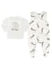Jacky 2-tlg. Set Strampler & Shirt - Giraffe Allover in weiss,braun