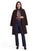 Zero  Wintermantel mit Stehkragen in Chocolate Plum