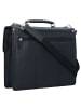 Leonhard Heyden Berlin Aktentasche Leder 38 cm Laptopfach schwarz