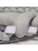 nordic coast company  Babynest geflochten 3 in 1 plus Krabbeldecke und Bettschlange