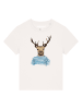 wat? Apparel T-Shirt Hirsch in Off White