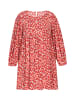 Usha Plus Size Dress in Red