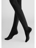 Hudson Strickstrumpfhose Winter Plait wärmend in Black