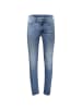 Calvin Klein Blaue Baumwoll-Slim-Taper-Jeans