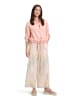 CARTOON Leinenbluse mit Kragen in Light Peach
